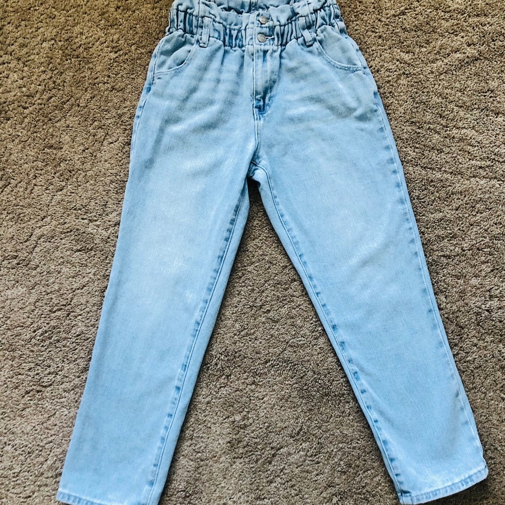 Pacsun Paperbag Waist Mom Jeans
